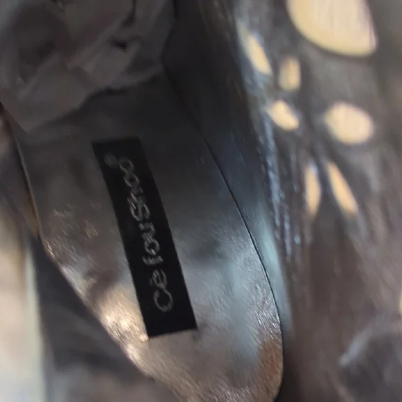 Ce Fou Shoo Pre-owned Rhinestone Heel weztern Boots - Picture 12 of 13